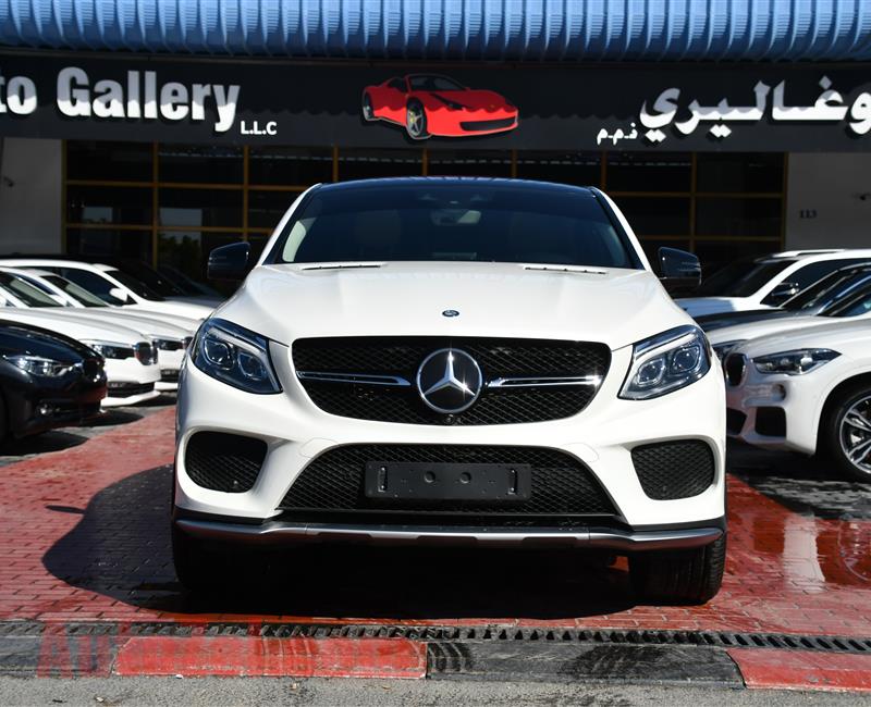 MERCEDES-BENZ GLE43- 2017- WHITE- 62 000 KM- GCC SPECS