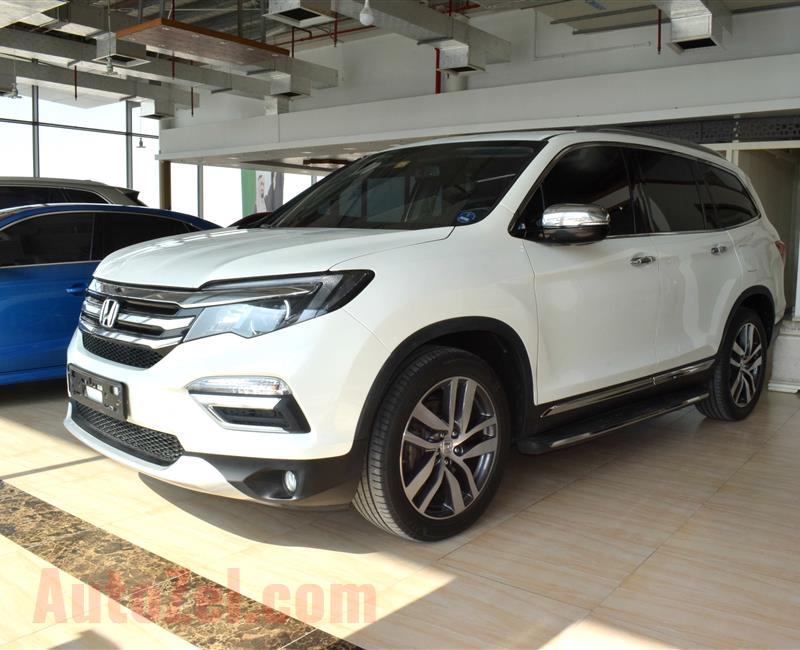 HONDA PILOT- 2016- WHITE- 197 000 KM- GCC