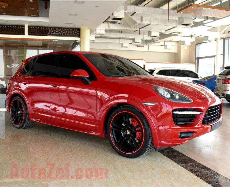 PORSCHE CAYENNE GTS- 2013- RED- 347 000 KM- GCC