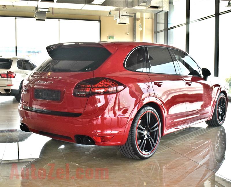 PORSCHE CAYENNE GTS- 2013- RED- 347 000 KM- GCC