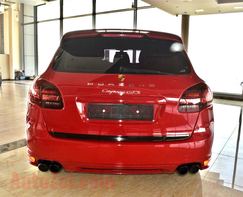 PORSCHE CAYENNE GTS- 2013- RED- 347 000 KM- GCC