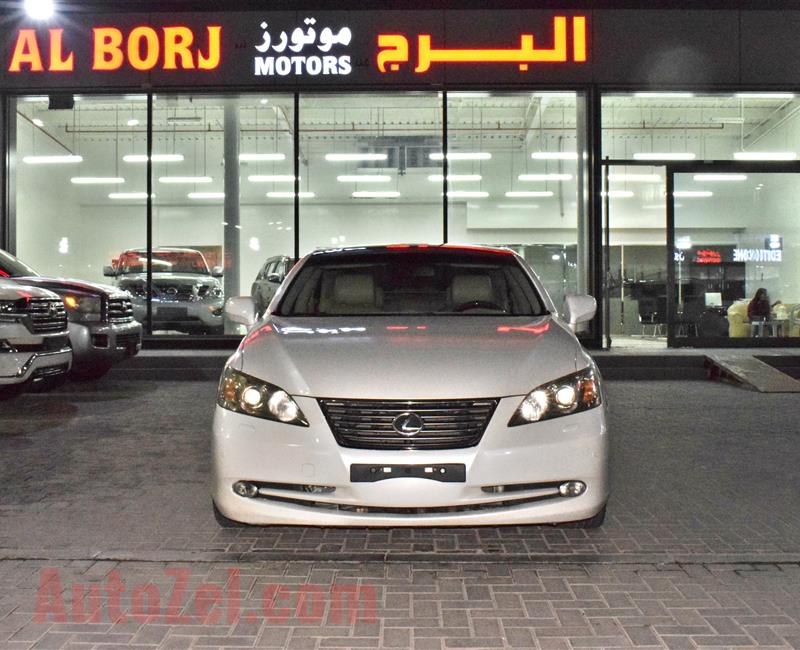LEXUS ES350- 2009- WHITE- 193 000 KM- GCC