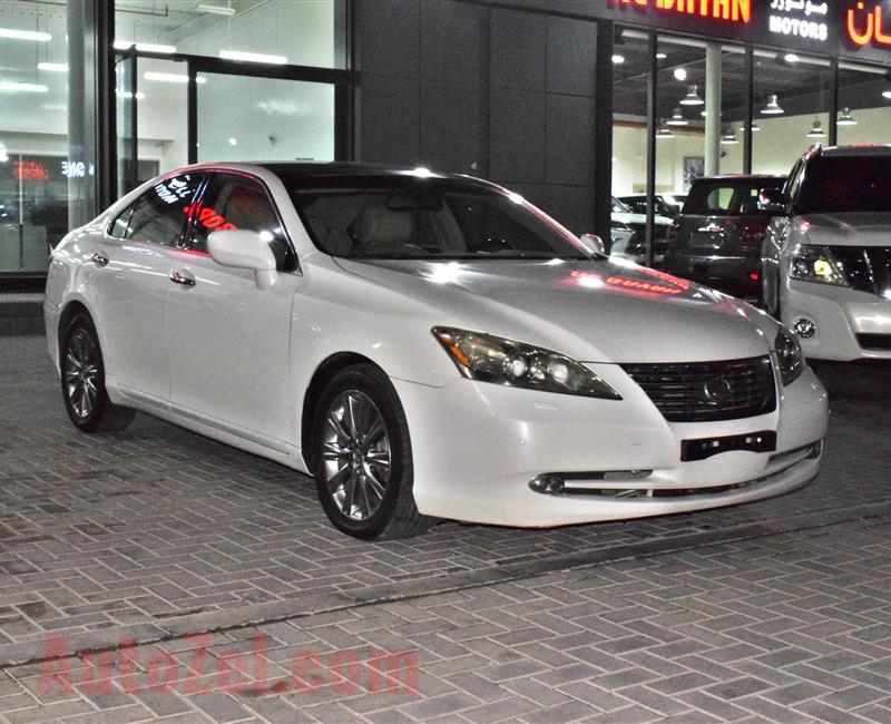 LEXUS ES350- 2009- WHITE- 193 000 KM- GCC