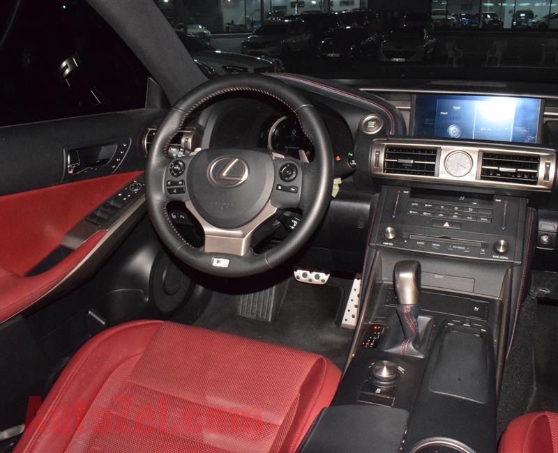 LEXUS IS250- 2015- BLACK- 112 000 KM- GCC