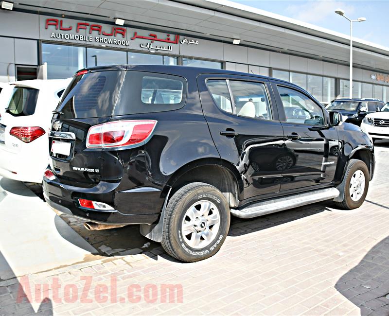 CHEVROLET TRAILBLAZER VVT MODEL 2013 -BLACK - 300,000 KM - V6 - GCC 