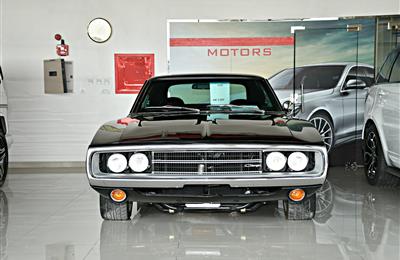 CLASSIC DODGE CHARGER  MODEL 1970 - BLACK - 2000 KM - V8 -...