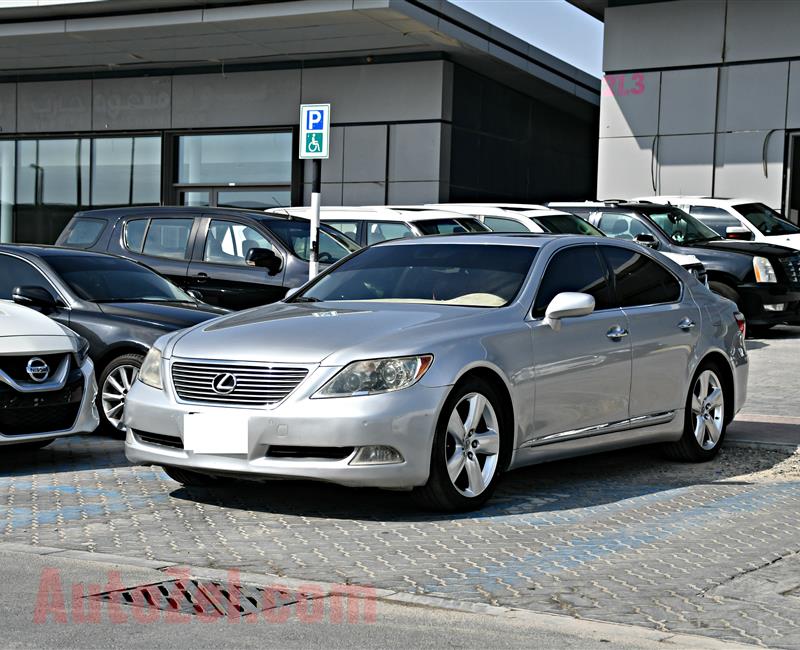 LEXUS LS460 MODEL 2009 SILVER 167,000 KM V8 CAR...