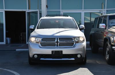 DODGE DURANGO- 2013- SILVER- 131 000 KM- GCC SPECS