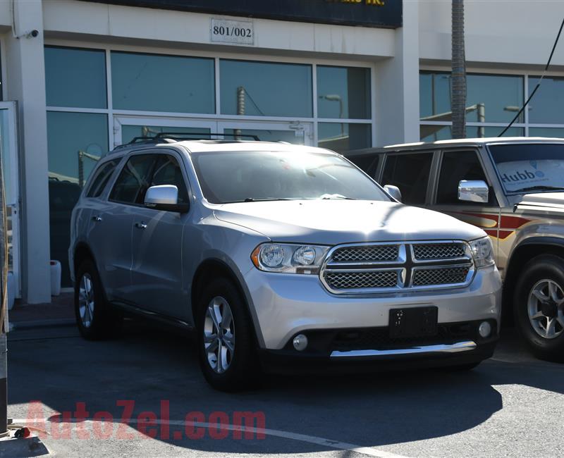 DODGE DURANGO- 2013- SILVER- 131 000 KM- GCC SPECS