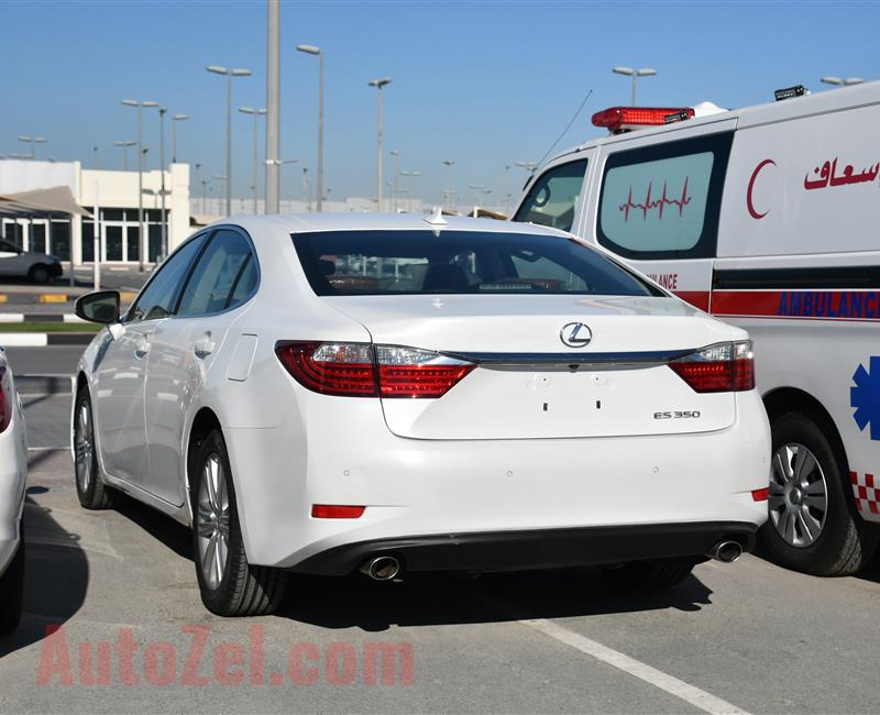 LEXUS ES350- 2014- WHITE- 90 000 MILES- AMERICAN SPECS