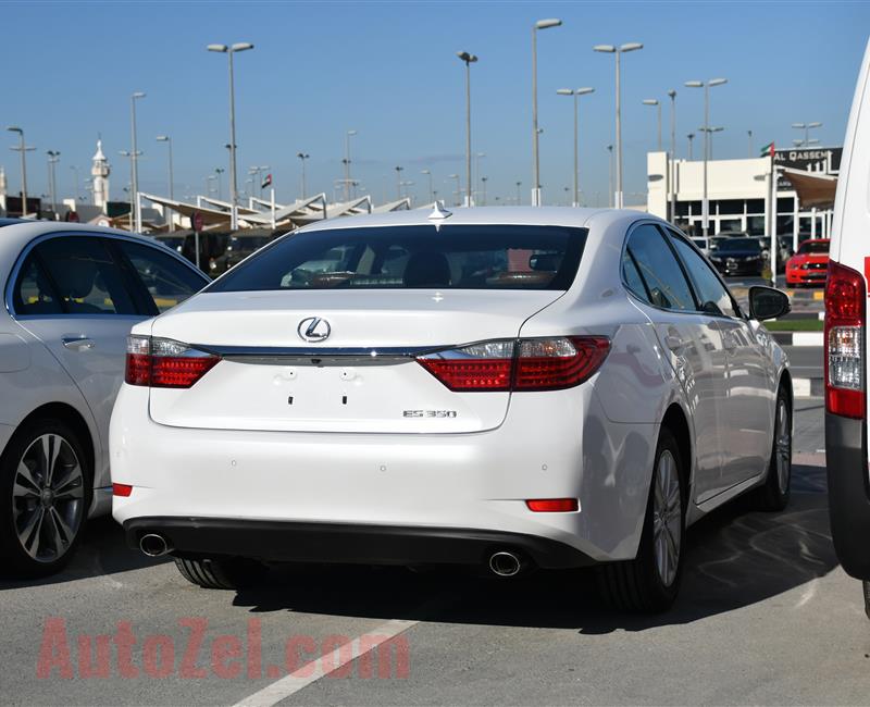 LEXUS ES350- 2014- WHITE- 90 000 MILES- AMERICAN SPECS