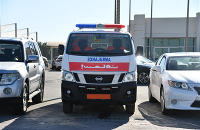 NISSAN NV350 AMBULANCE- 2015- WHITE- 219 000 KM- GCC SPECS