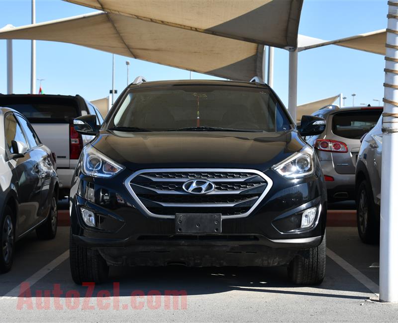 HYUNDAI TUCSON- 2016- BLACK- 76 000 KM- GCC SPECS