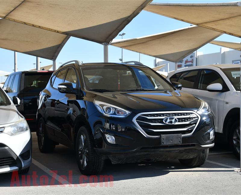 HYUNDAI TUCSON- 2016- BLACK- 76 000 KM- GCC SPECS