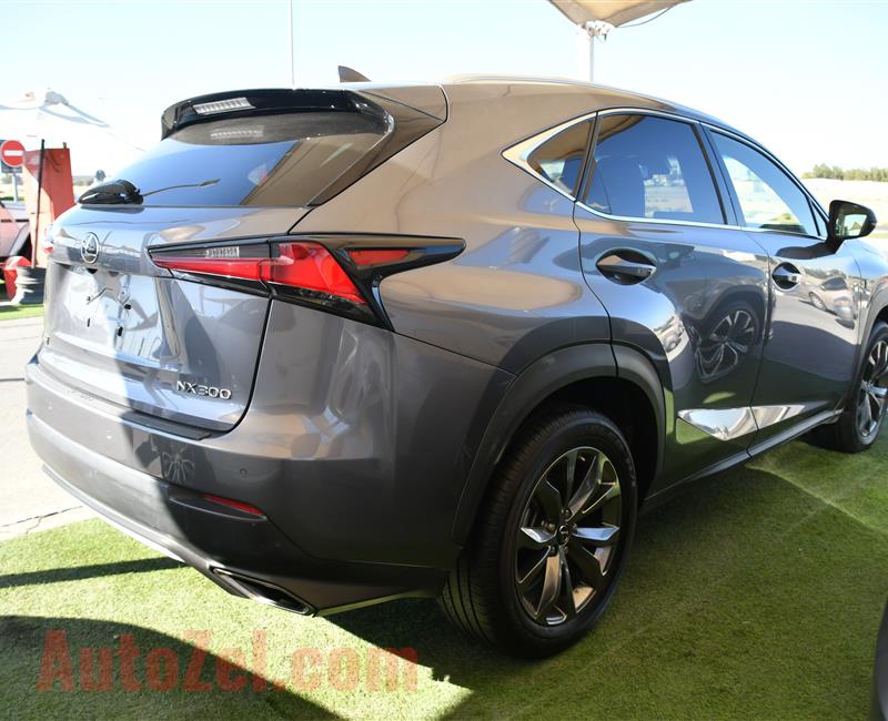 LEXUS NX300- 2018- GRAY- 13 000 MILES- AMERICAN SPECS