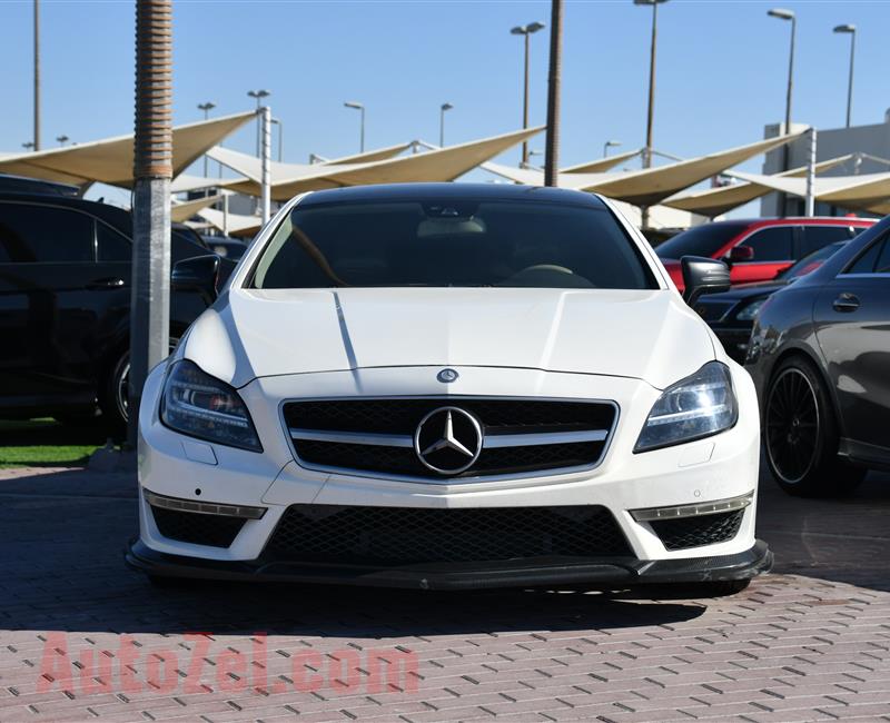MERCEDES-BENZ CLS55 KIT 63- 2013- WHITE- 200 000 MILES- AMERICAN SPECS