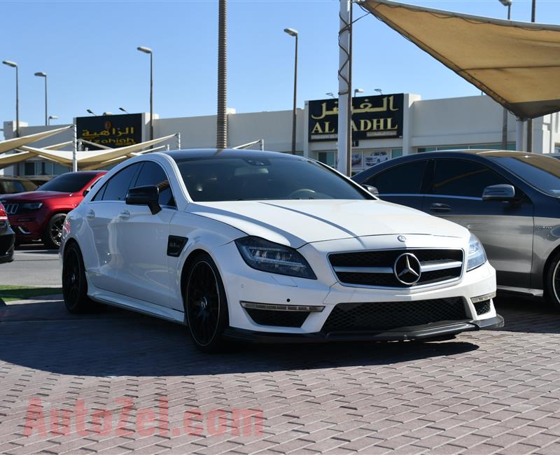 MERCEDES-BENZ CLS55 KIT 63- 2013- WHITE- 200 000 MILES- AMERICAN SPECS