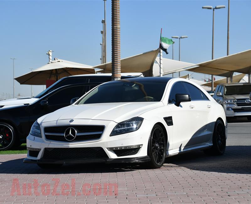 MERCEDES-BENZ CLS55 KIT 63- 2013- WHITE- 200 000 MILES- AMERICAN SPECS