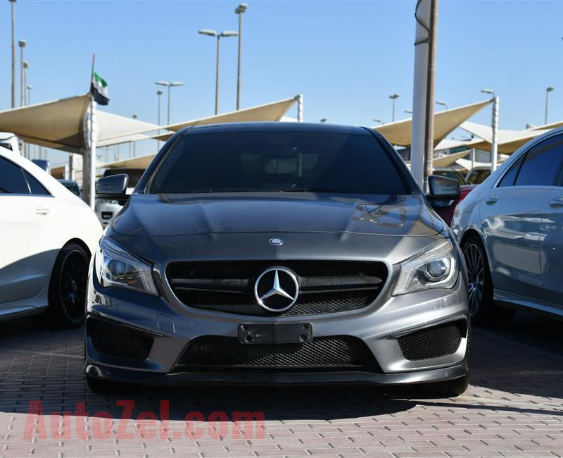 MERCEDES-BENZ CLA45- 2014- GRAY- 103 000 MILES- AMERICAN SPECS