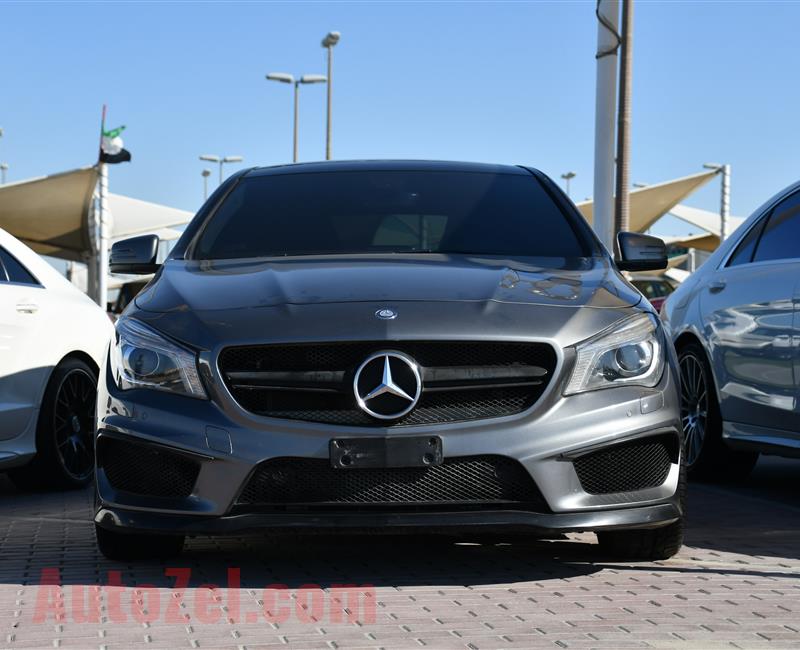 MERCEDES-BENZ CLA45- 2014- GRAY- 103 000 MILES- AMERICAN SPECS