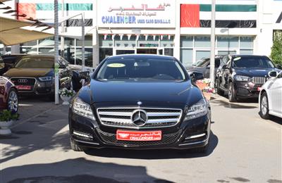 MERCEDES-BENZ CLS356- 2014- BLACK- 166 000 KM- GCC SPECS