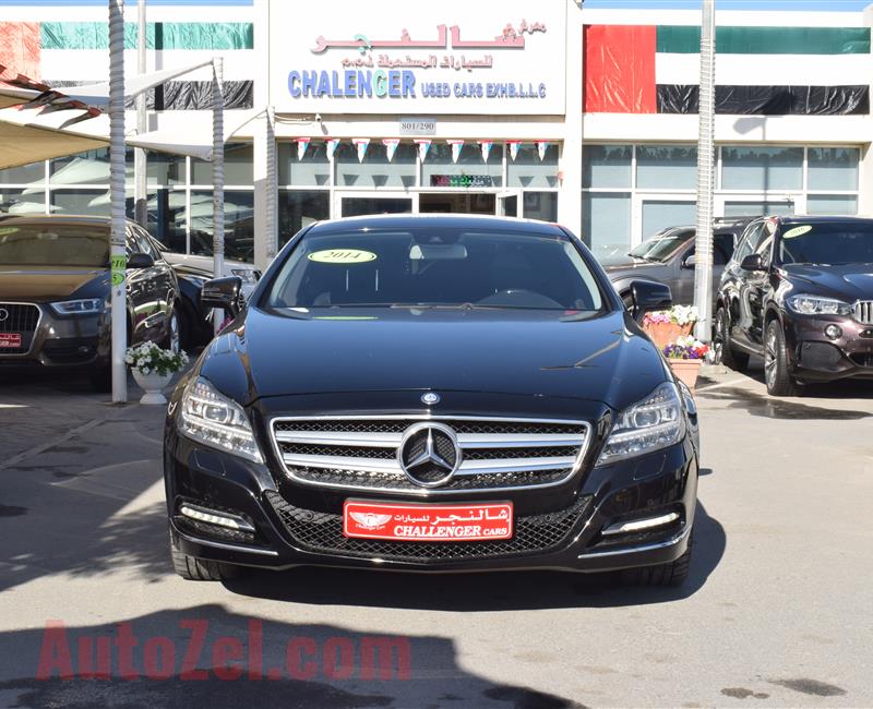 MERCEDES-BENZ CLS356- 2014- BLACK- 166 000 KM- GCC SPECS