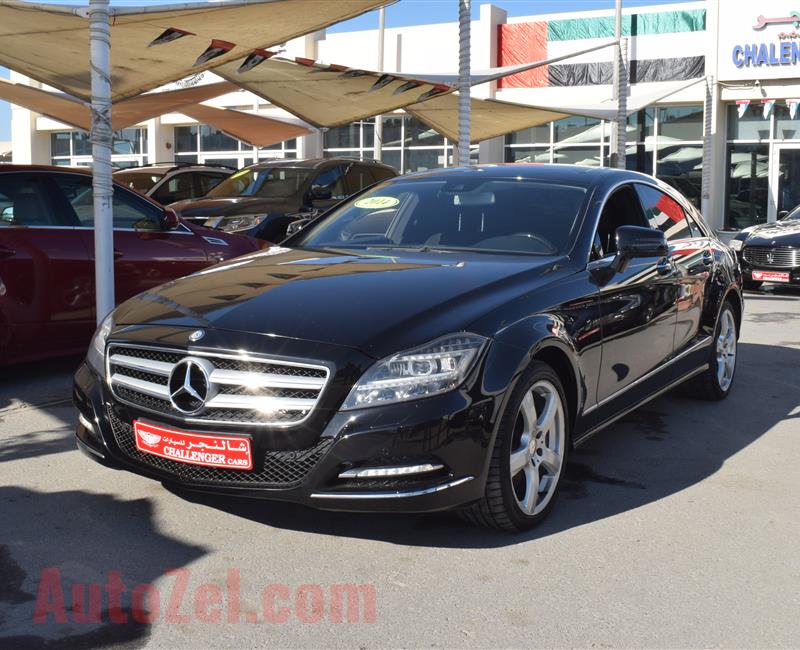 MERCEDES-BENZ CLS356- 2014- BLACK- 166 000 KM- GCC SPECS