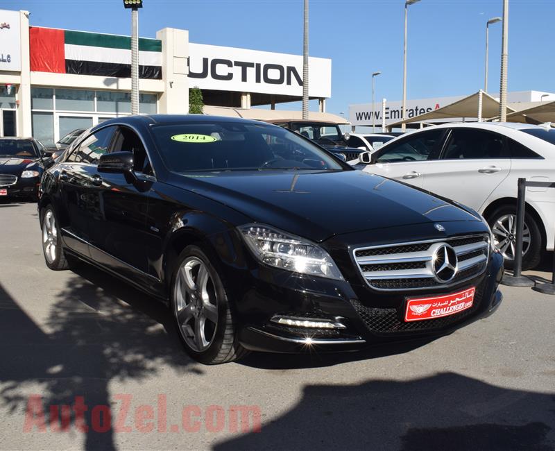 MERCEDES-BENZ CLS356- 2014- BLACK- 166 000 KM- GCC SPECS