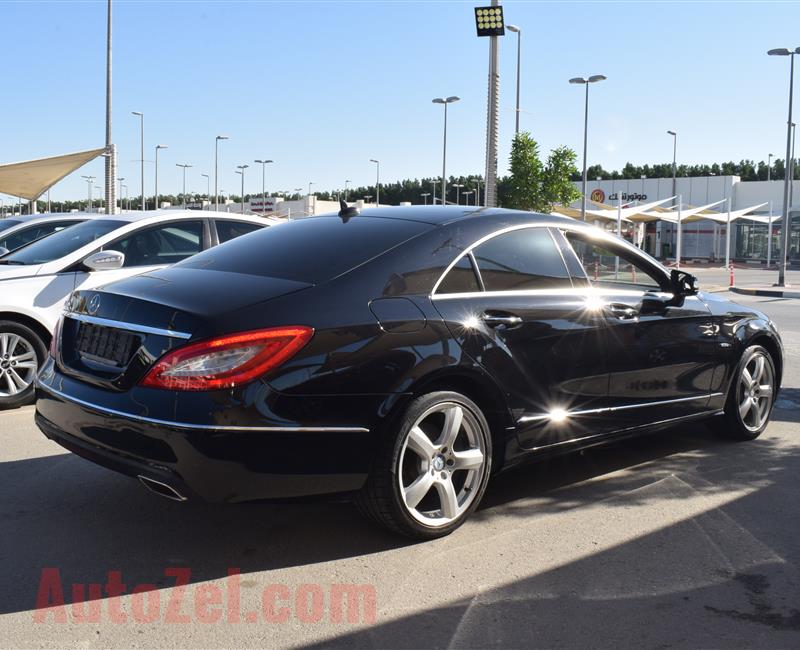 MERCEDES-BENZ CLS356- 2014- BLACK- 166 000 KM- GCC SPECS