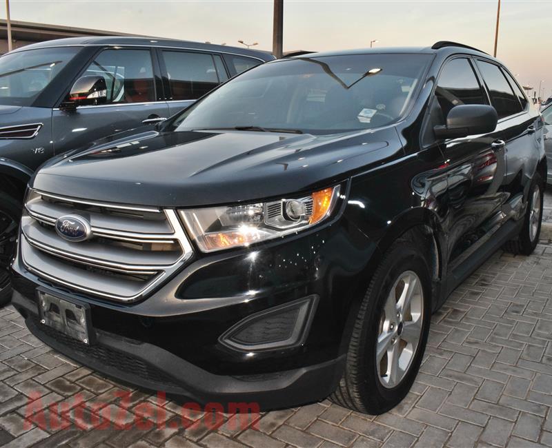 FORD EDGE- 2016- BLACK- 150 000 KM- GCC