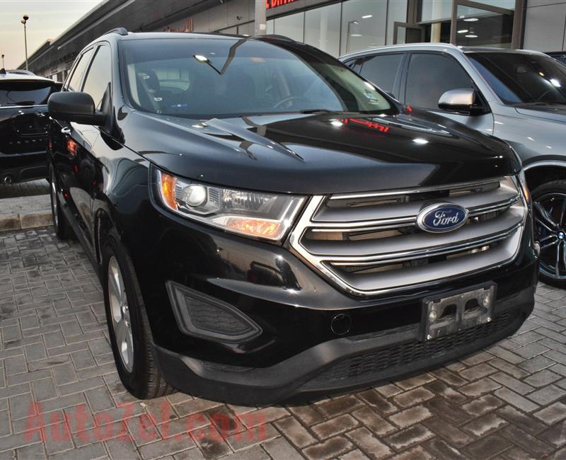 FORD EDGE- 2016- BLACK- 150 000 KM- GCC