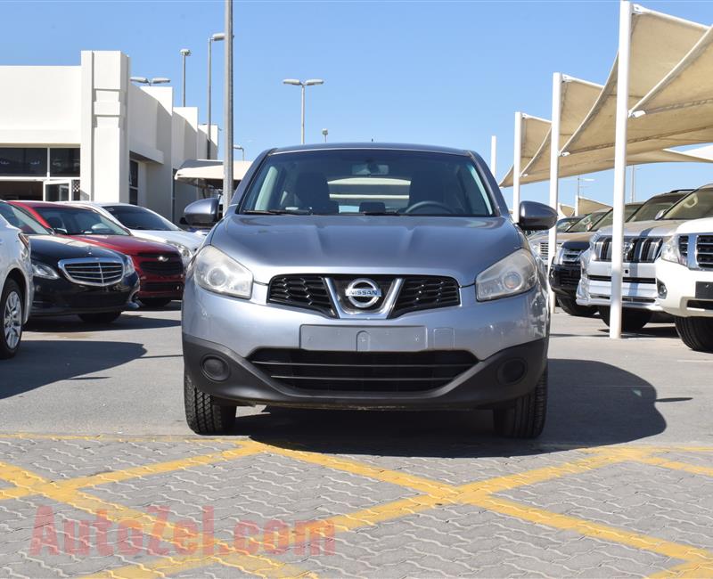 NISSAN QASHQAI- 2013- SILVER- GCC SPECS