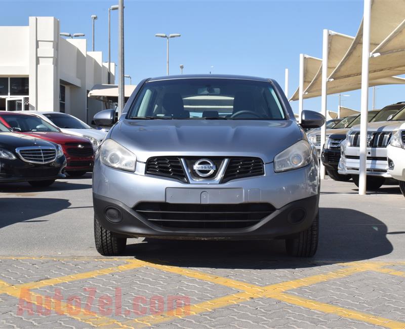 NISSAN QASHQAI- 2013- SILVER- GCC SPECS