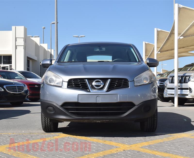 NISSAN QASHQAI- 2013- SILVER- GCC SPECS