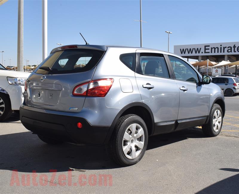 NISSAN QASHQAI- 2013- SILVER- GCC SPECS