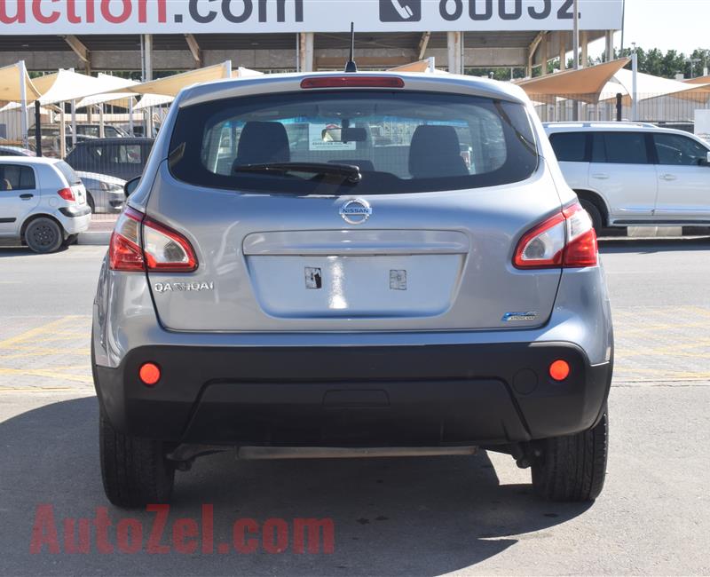 NISSAN QASHQAI- 2013- SILVER- GCC SPECS