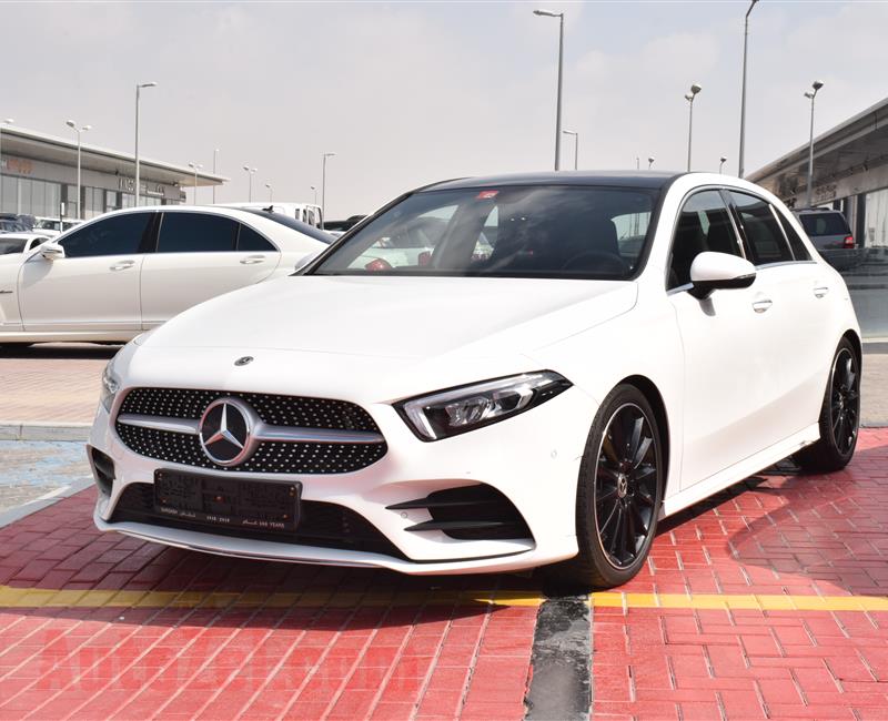 MERCEDES-BENZ A250- 2018- WHITE- 27 000 KM- GCC