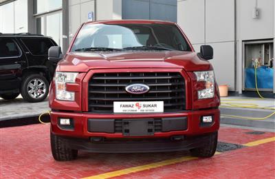 FORD F150 XLT- 2016- MAROON- 10 000 KM- GCC