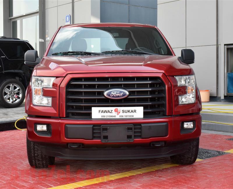 FORD F150 XLT- 2016- MAROON- 10 000 KM- GCC