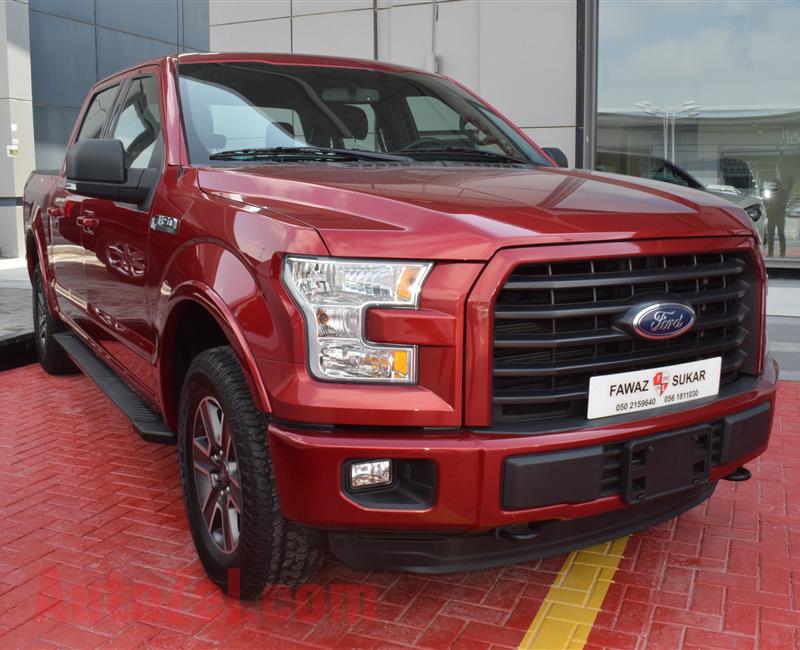 FORD F150 XLT- 2016- MAROON- 10 000 KM- GCC