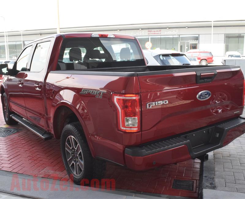 FORD F150 XLT- 2016- MAROON- 10 000 KM- GCC