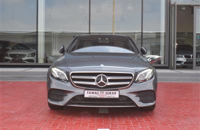 MERCEDES-BENZ E300- 2017- GREY- 22 000 KM- GCC