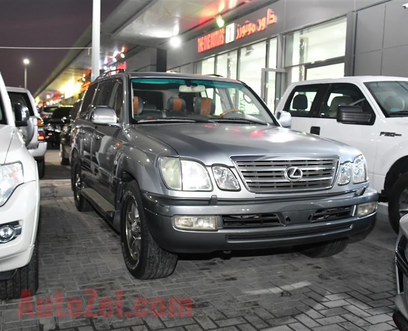 LEXUS LX 470 MODEL 2004 - GREY - V8 - GCC 