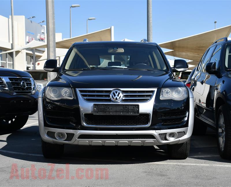 VOLKSWAGEN TOUAREG- 2009- BLACK- 200 000 KM- GCC