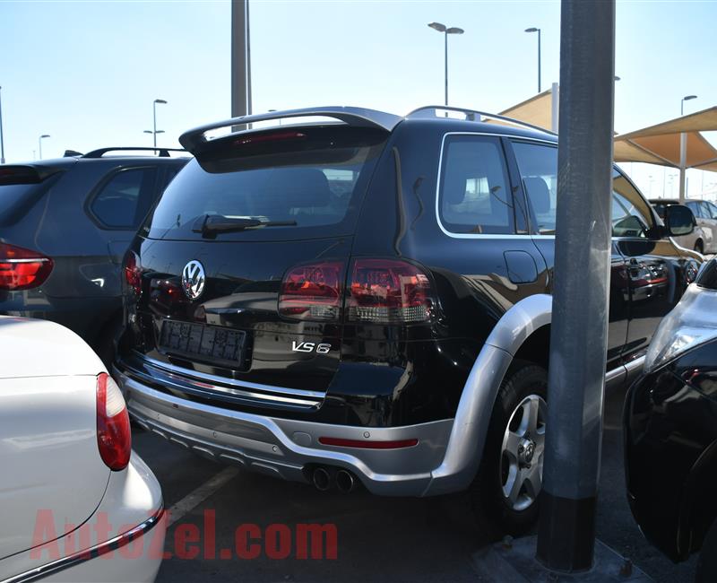 VOLKSWAGEN TOUAREG- 2009- BLACK- 200 000 KM- GCC