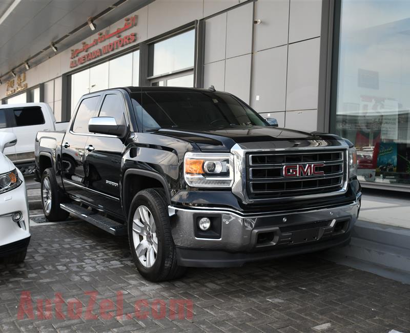 GMC SIERRA NUM  MODEL 2015 - BLACK - 240,000 KM - V8 - GCC 