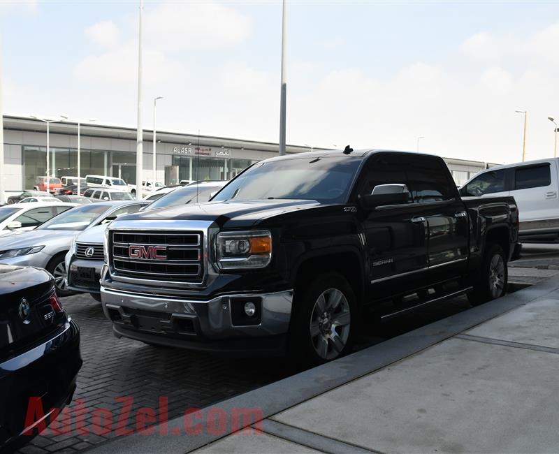 GMC SIERRA NUM  MODEL 2015 - BLACK - 240,000 KM - V8 - GCC 