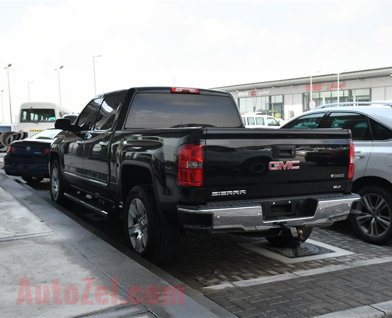 GMC SIERRA NUM  MODEL 2015 - BLACK - 240,000 KM - V8 - GCC 