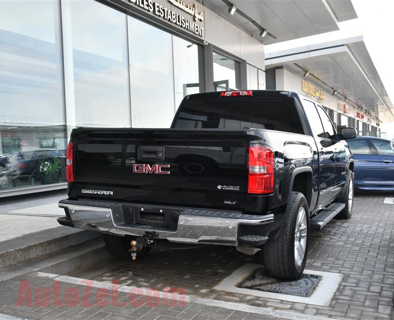 GMC SIERRA NUM  MODEL 2015 - BLACK - 240,000 KM - V8 - GCC 