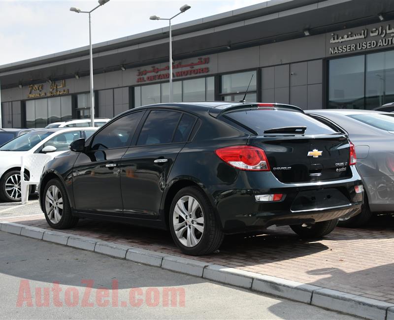 CHEVROLET CRUZE NUM 1 MODEL 2016 - GREEN -  91,000 KM - V4 - GCC 